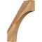 Ekena Millwork 4"W x 22"D x 28"H Westlake Rough Sawn Knee Brace, Western Red Cedar BRC04X22X28WTL00RWR - alternate 1
